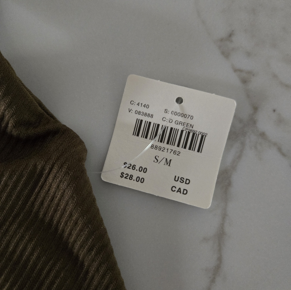 Anthropologie Seamless Square Neck Bralette - Picture 5 of 7